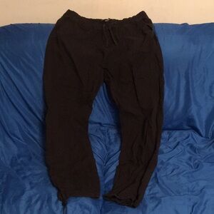 Hollister Black Joggers with Tapered Legs
